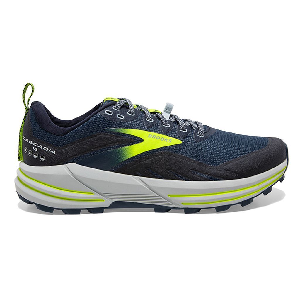 Brooks Cascadia 16 blau - Herren Trail Laufschuhe