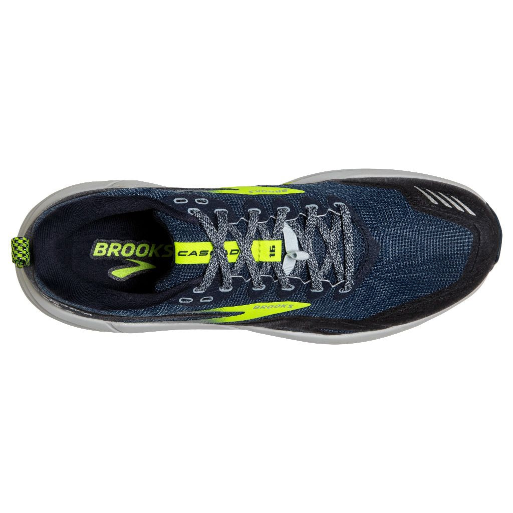 Brooks Cascadia 16 blau - Herren Trail Laufschuhe