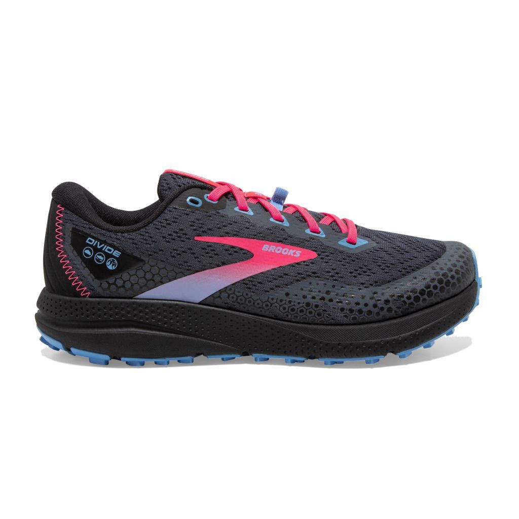 Brooks Divide 3 ebony black - Damen Trail Laufschuhe