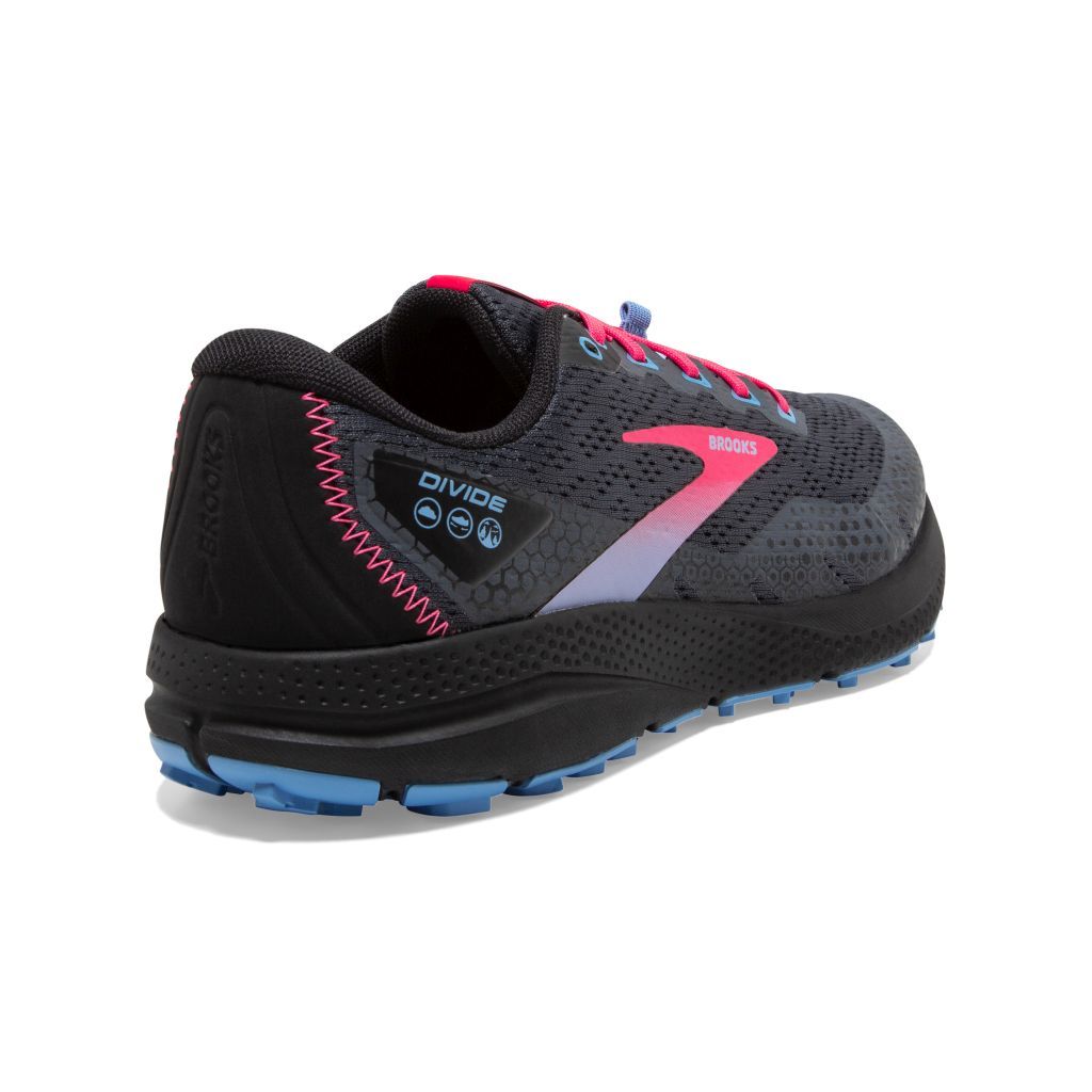 Brooks Divide 3 ebony black - Damen Trail Laufschuhe