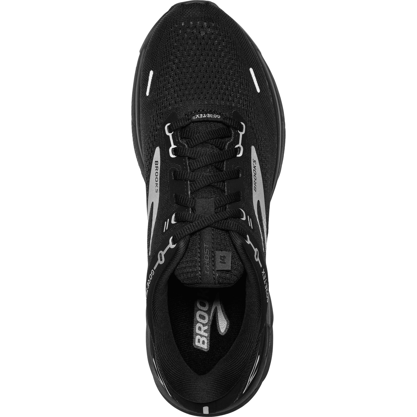 Brooks Ghost 14 GTX Herren - Laufschuhe black / silver