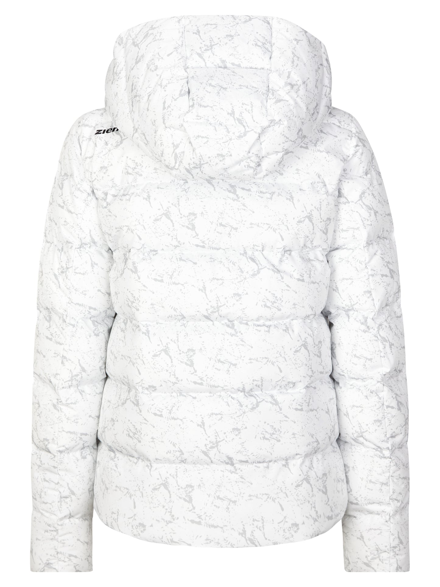Ziener Tusja Lady marble grey camo - Damen Skijacke