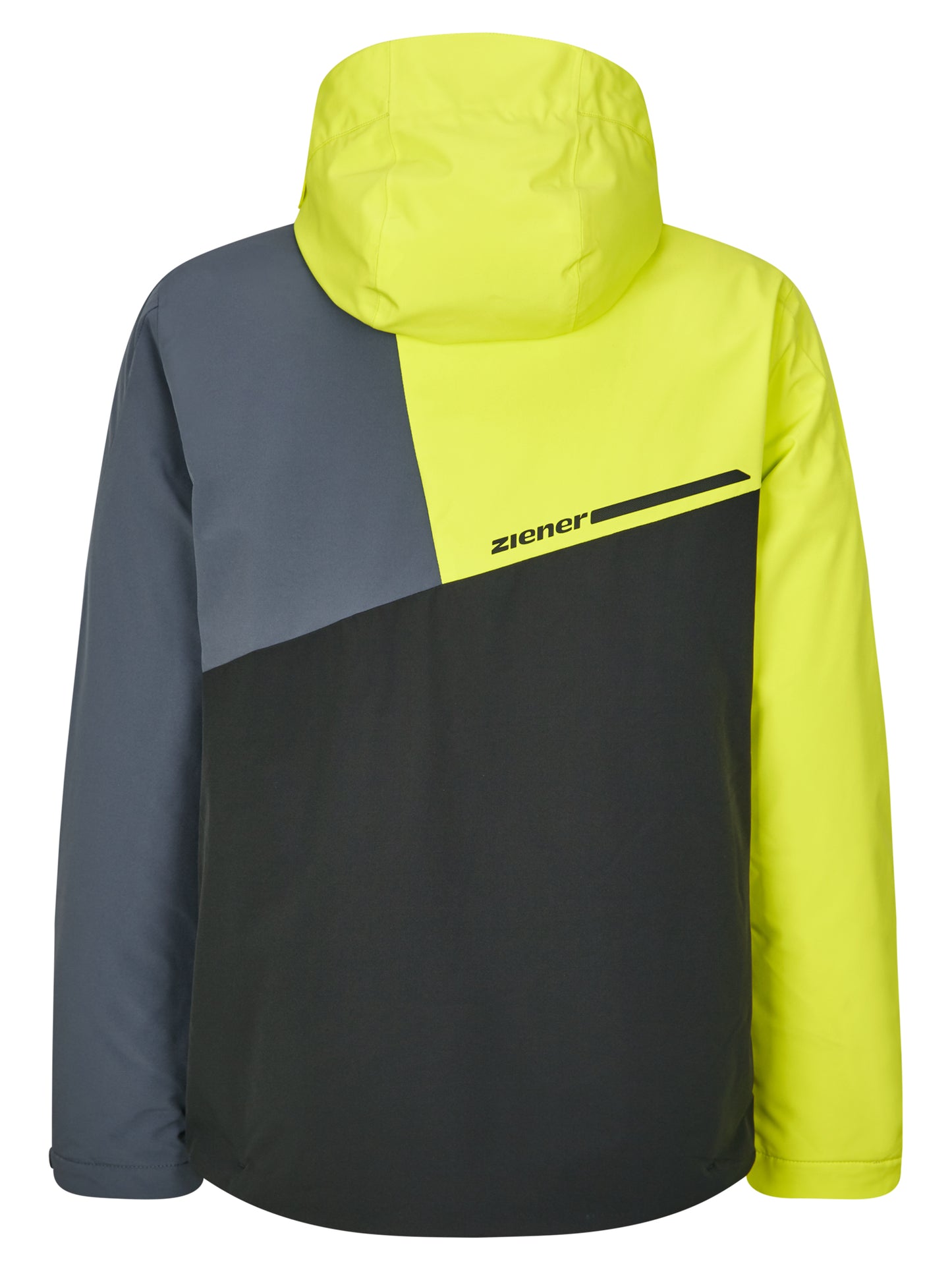 Ziener Timpa Man Ski Jacket black bitter lemon - Herren Skijacke