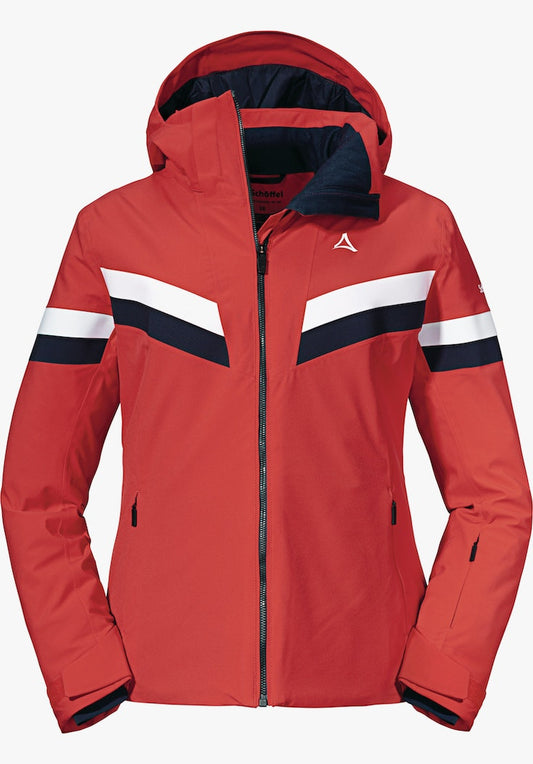 Schöffel Ski Jacket Brunnenkopf2 L - Damen Skijacke rot
