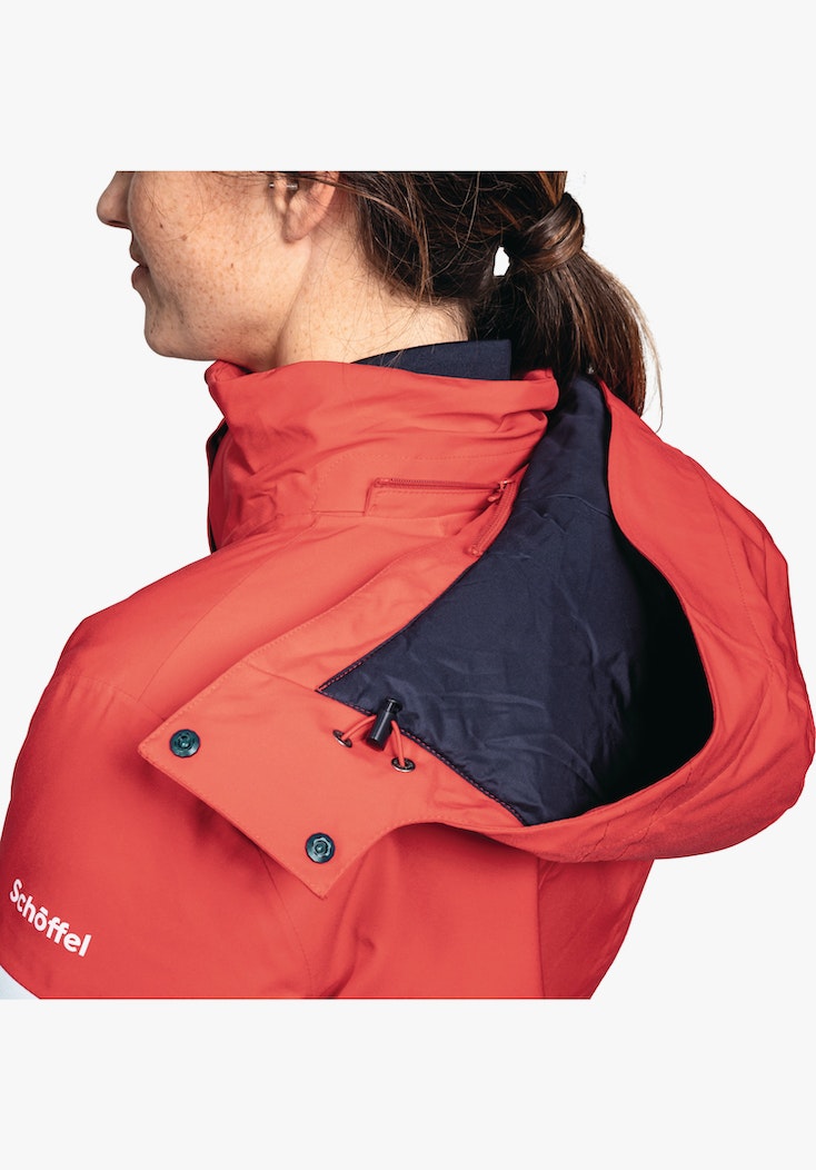 Schöffel Ski Jacket Brunnenkopf2 L - Damen Skijacke rot