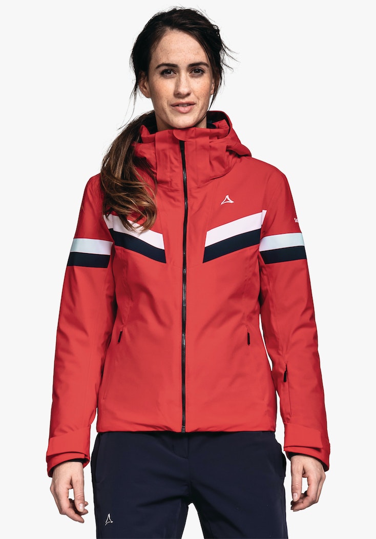 Schöffel Ski Jacket Brunnenkopf2 L - Damen Skijacke rot