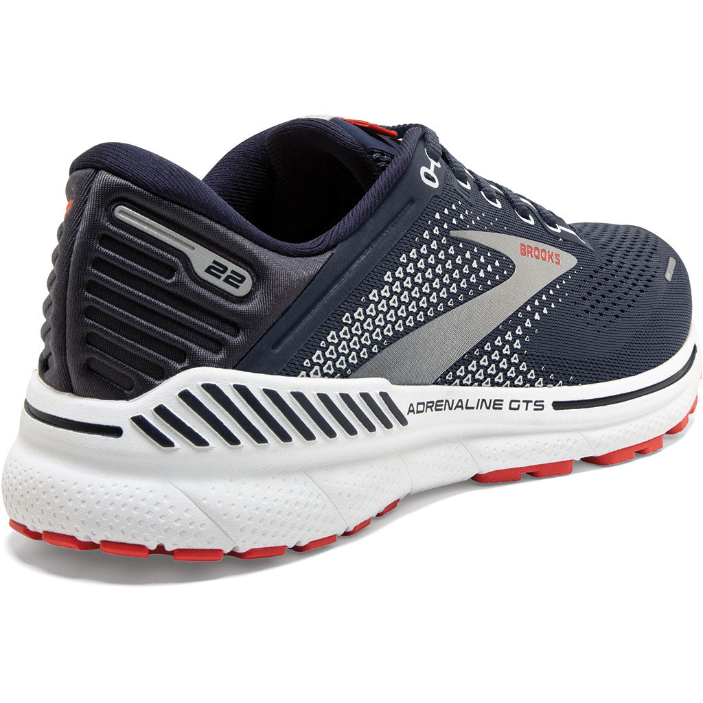 Brooks Adrenaline GTS 22 Herren Laufschuhe peacoat / india / grenadine