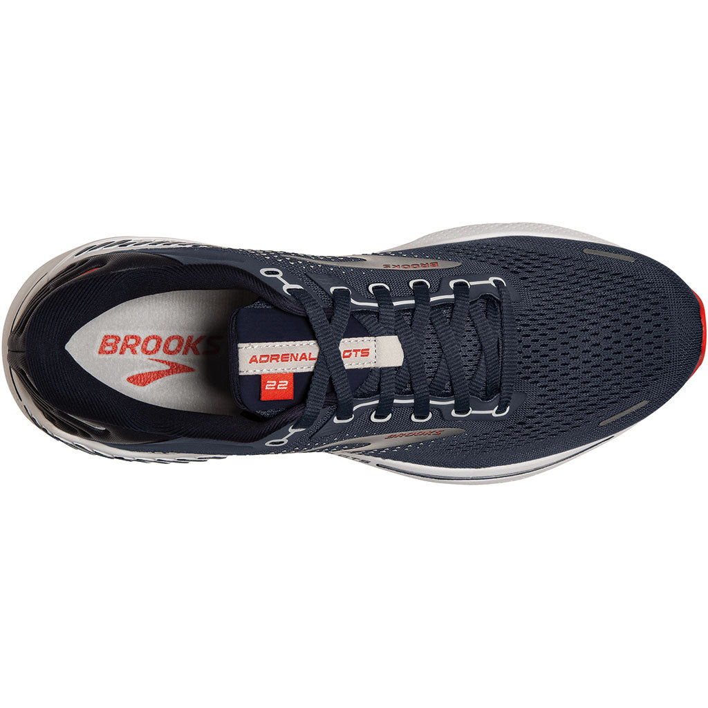 Brooks Adrenaline GTS 22 Herren Laufschuhe peacoat / india / grenadine