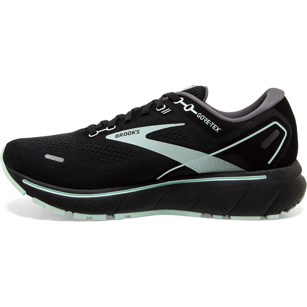 Brooks Ghost 14 GTX Damen - Laufschuhe black / blackened pearl / aquaglass