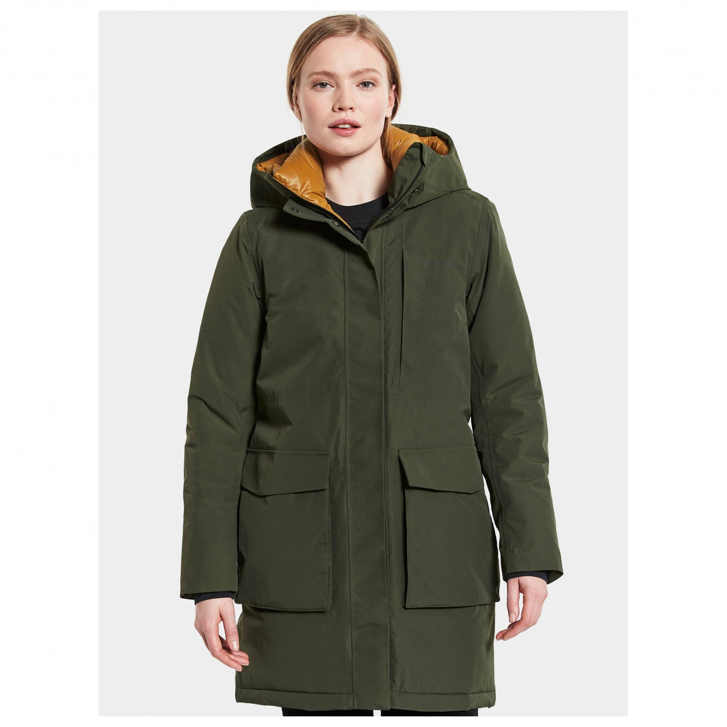 Didriksons Leya Parka 2 Damen Winter Outdoorjacke deep green