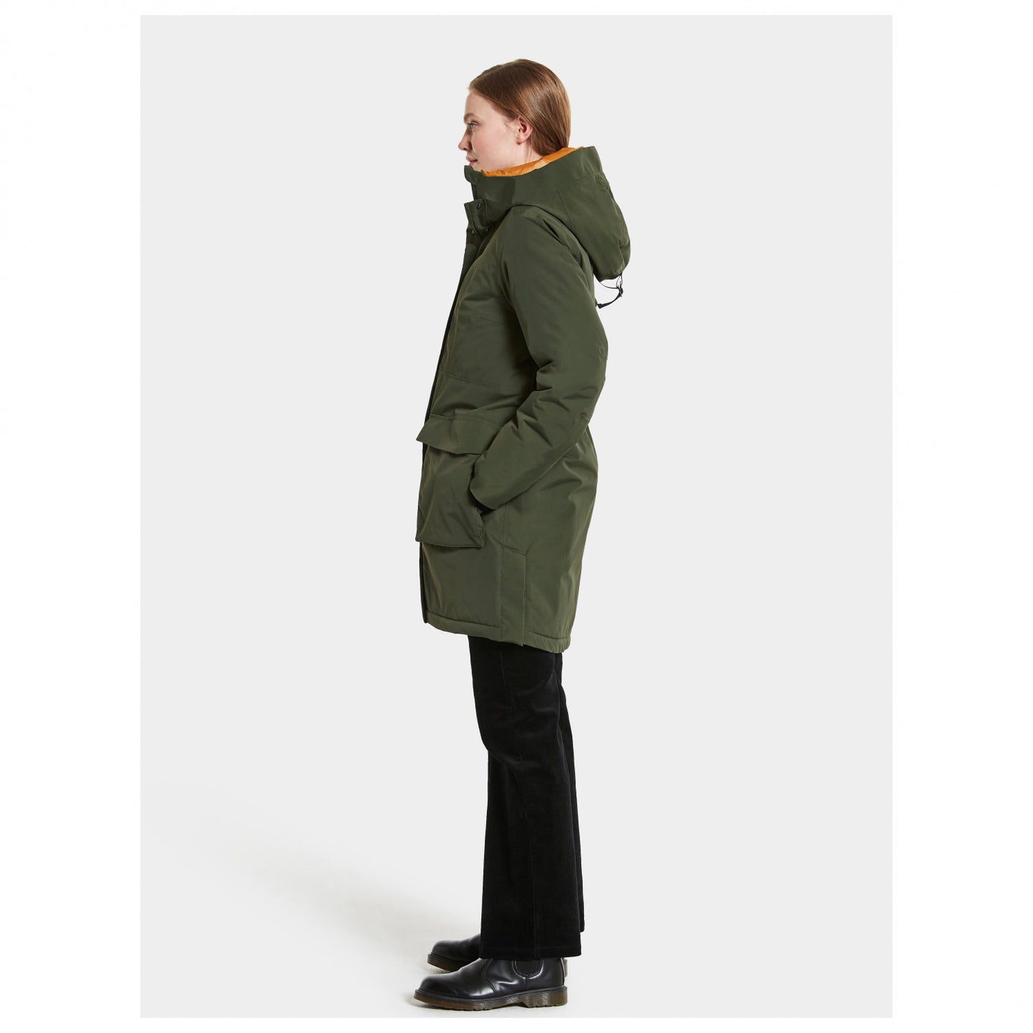 Didriksons Leya Parka 2 Damen Winter Outdoorjacke deep green