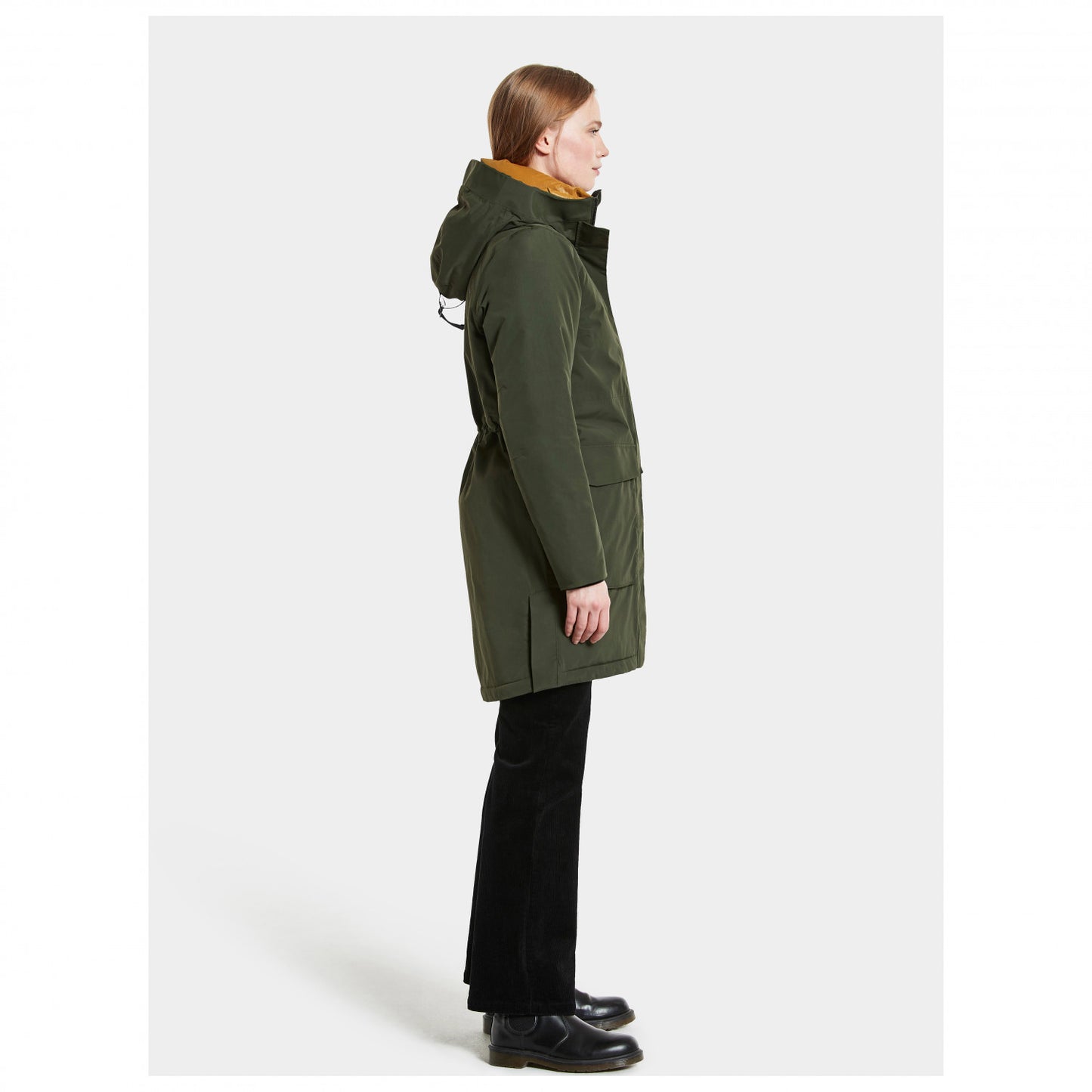 Didriksons Leya Parka 2 Damen Winter Outdoorjacke deep green