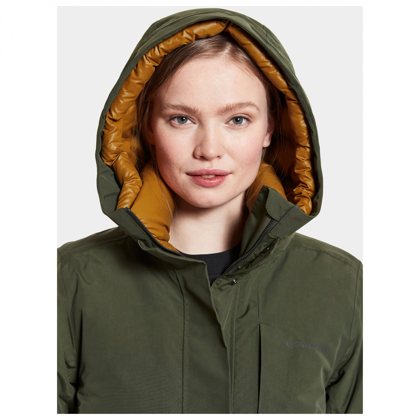 Didriksons Leya Parka 2 Damen Winter Outdoorjacke deep green