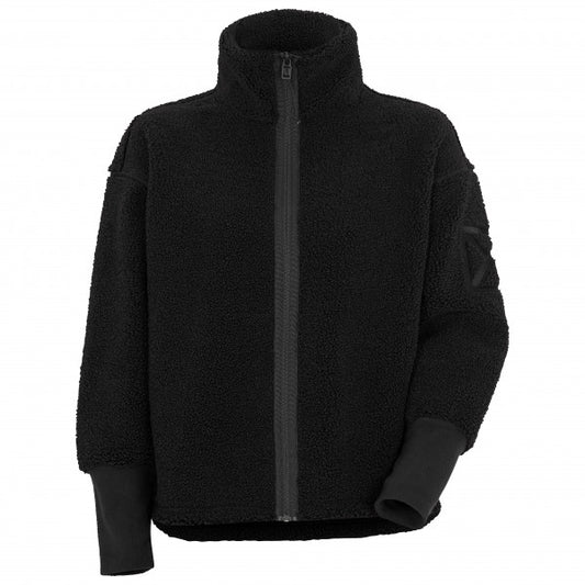Didriksons Mella WNS FZ Damen Fleecejacke schwarz