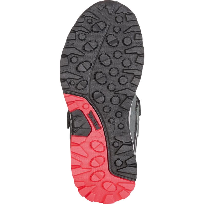 Meindl Boneto Junior Mid anthrazit / lemon - Kinder Wanderschuhe