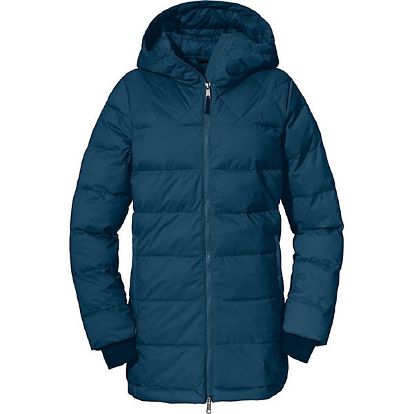Schöffel Boston L Parka blau - Damen Winterjacke
