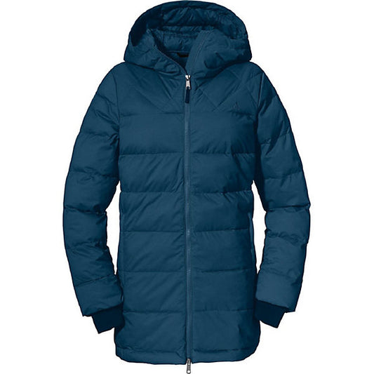 Schöffel Boston L Parka blau - Damen Winterjacke