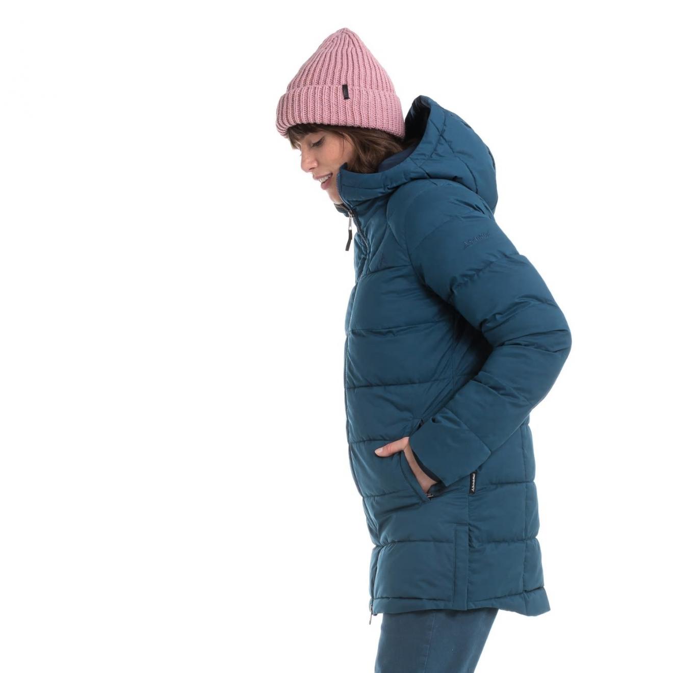 Schöffel Boston L Parka blau - Damen Winterjacke