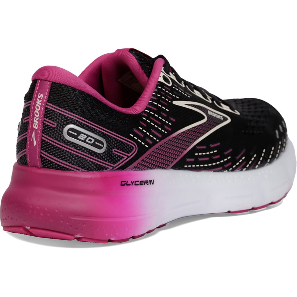 Brooks Glycerin 20  Damen Laufschuhe black fuchsia linen