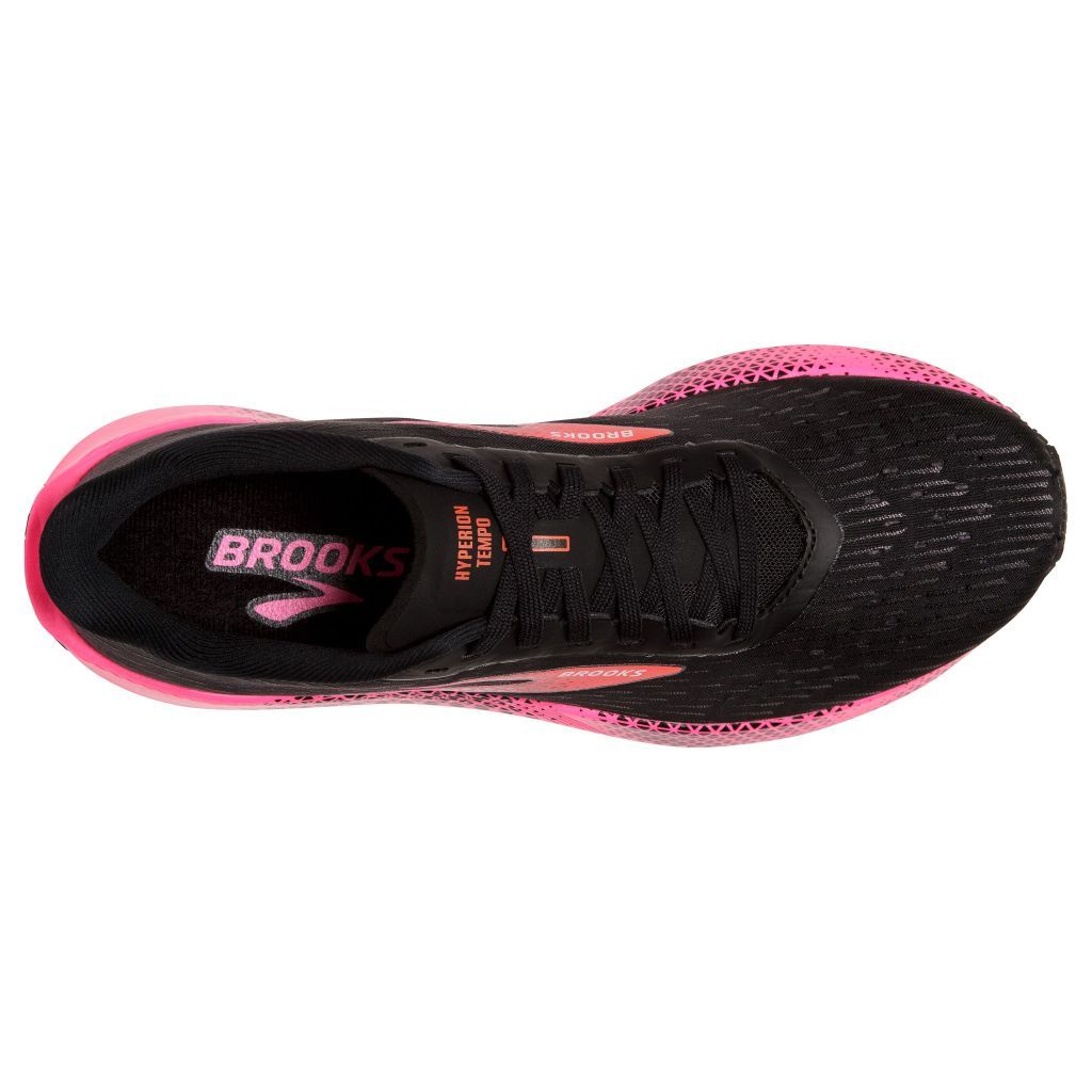 Brooks Hyperion Tempo black pink - Damen Laufschuhe